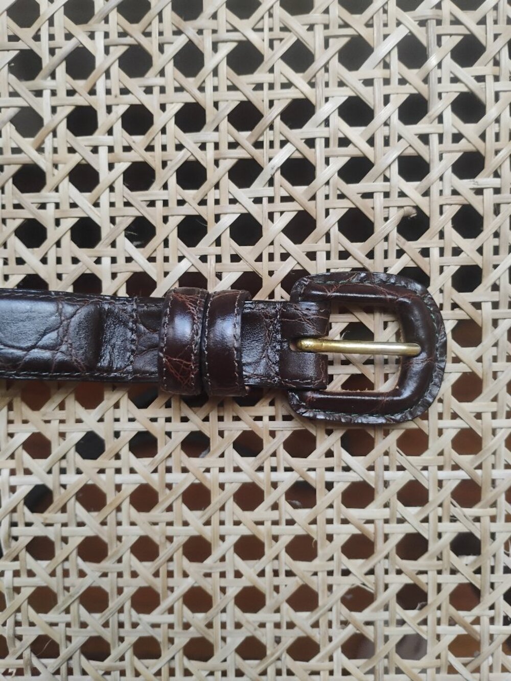 Nordstrom Genuine Italian Calfskin Leather Lined Belt